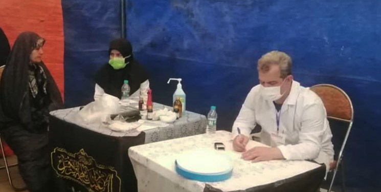 ارائه بیش از 103 هزار خدمت به زائران حسینی به همت جهادگران سلامت بسیج جامعه پزشکی استان فارس