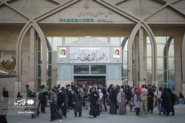 Return of Arbaeen Pilgrims from Iraq through Mehran Border Point