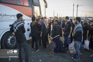 Return of Arbaeen Pilgrims from Iraq through Mehran Border Point