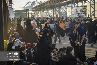 Return of Arbaeen Pilgrims from Iraq through Mehran Border Point