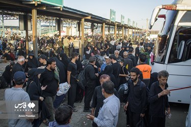 Return of Arbaeen Pilgrims from Iraq through Mehran Border Point