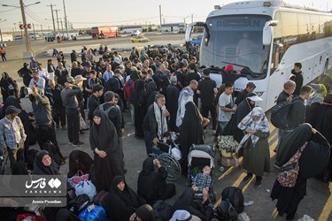 Return of Arbaeen Pilgrims from Iraq through Mehran Border Point