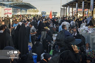 Return of Arbaeen Pilgrims from Iraq through Mehran Border Point