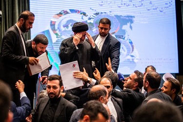  آیت الله سید ابراهیم رئیسی رئیس جمهور در پایان نخستین همایش اقتصاد تعاونی ایران