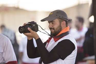 پوشش تصویری عکاسان و تصویربرداران در مرز مهران