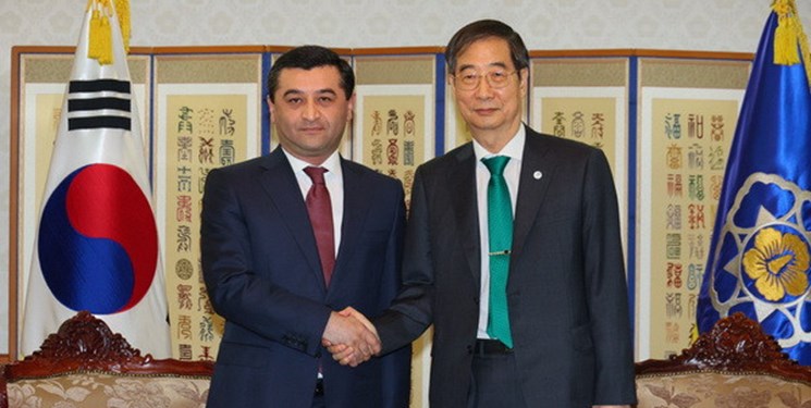 همکاری راهبردی محور دیدار وزیر خارجه ازبکستان و نخست وزیر کره جنوبی