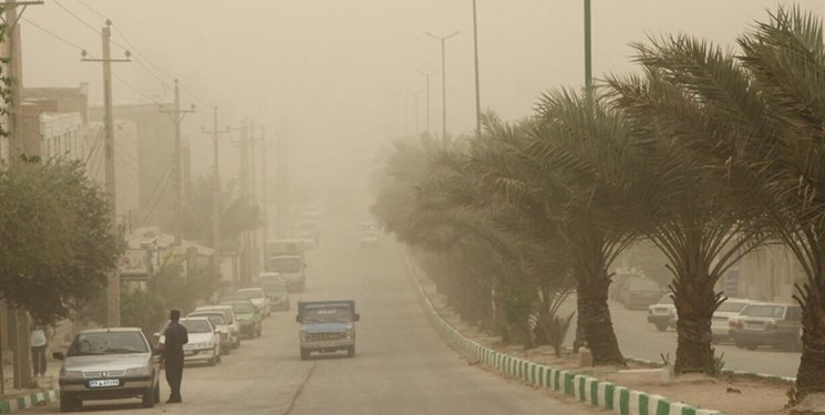 هشدار سطح زرد گرد و غبار در کرمانشاه صادر شد
