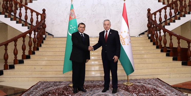 دیدار وزرای خارجه تاجیکستان و ترکمنستان در «دوشنبه»