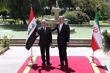 دیدار وزرای خارجه عراق و ایران