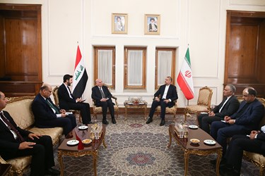 دیدار وزرای خارجه عراق و ایران