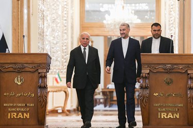 دیدار وزرای خارجه عراق و ایران