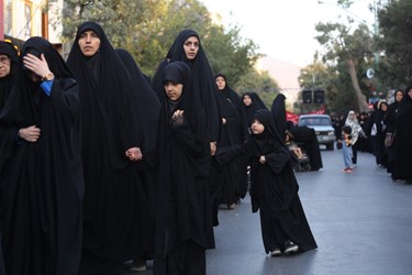 حرکت کاروان غم در اراک