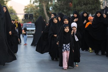 حرکت کاروان غم در اراک