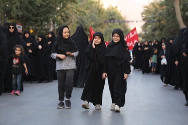 حرکت کاروان غم در اراک