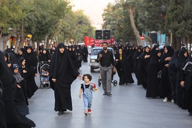 حرکت کاروان غم در اراک
