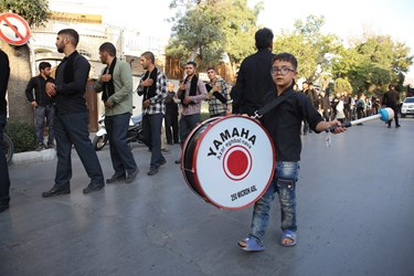 حرکت کاروان غم در اراک