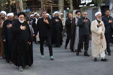 حرکت کاروان غم در اراک