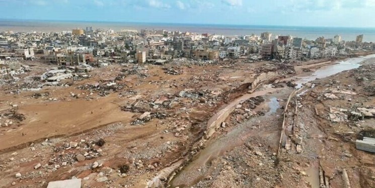لیبی: شهر سیل‌زده درنه تخلیه شد
