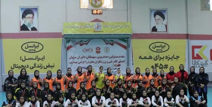 سومی دختران اصفهان در المپیاد استعدادهای برتر هندبال+ تصاویر