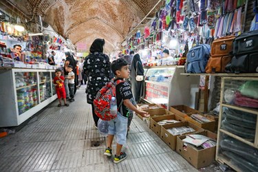 بازار لوازم التحریر در «صحافی خانه» همدان