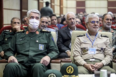 حضور سردار علی فضلی جانشین معاون هماهنگ‌کننده سپاه پاسداران در همایش تخصصی دفاع مقدس و تاثیر آن بر امنیت ملی
