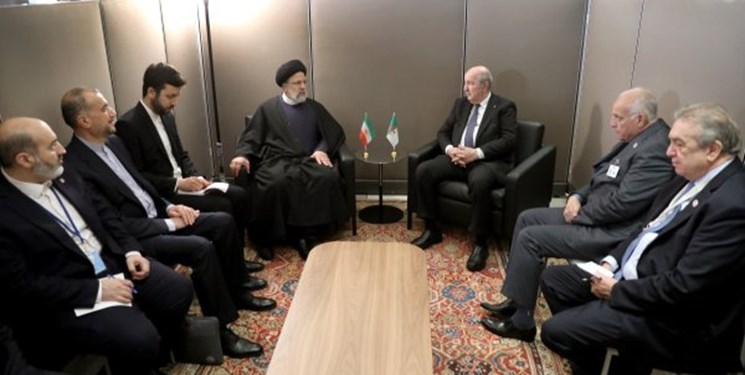 رئیسی: روابط ایران و الجزایر باید با همت مسؤولان 2 کشور ارتقا یابد