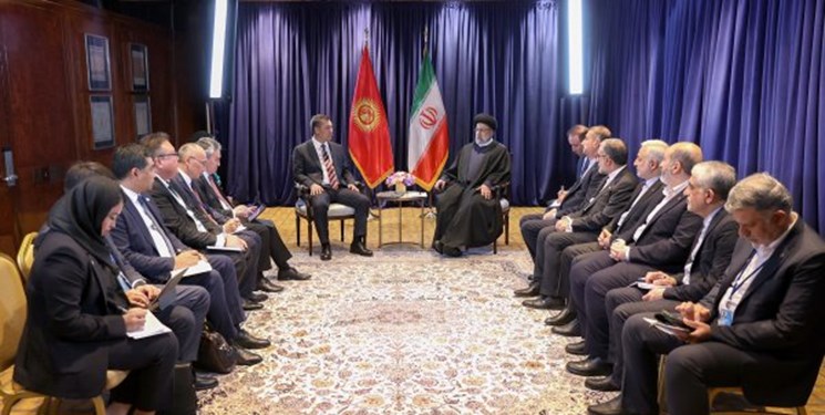رئیسی: موانع توسعه مناسبات ایران و قرقیزستان هر چه سریع‌تر رفع شود