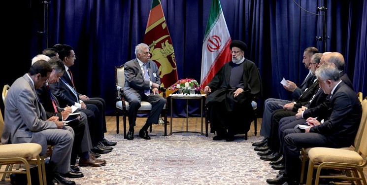 رئیسی: همکاری‌های ایران و سریلانکا خوب اما سطح آن ناکافی است