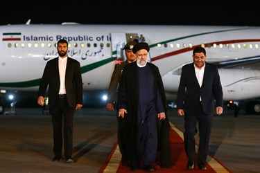  بازگشت رئیس جمهور از نیویورک