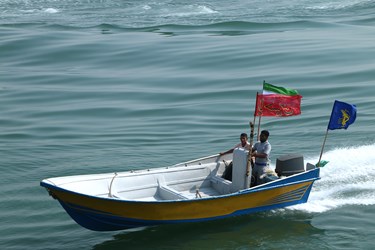 رژه دریایی ۳۱ شهریور در آبهای خلیج فارس