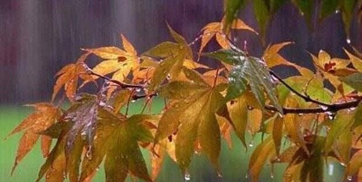 وقوع رگبارهای پاییزی  در ارتفاعات مازندران