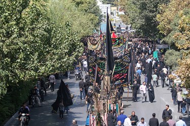 مراسم تشییع پیکر مطهر شهید گمنام در اصفهان
