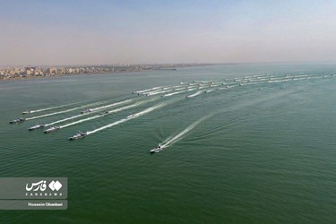 Sacred Defense Week: Iran Navy Parade in Persian Gulf 