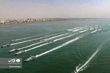 Sacred Defense Week: Iran Navy Parade in Persian Gulf 