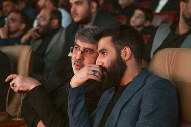 محمد رضا طاهری و حسین طاهری در اختتامیه نخستین کنگره ملی نوحه های عاشورایی