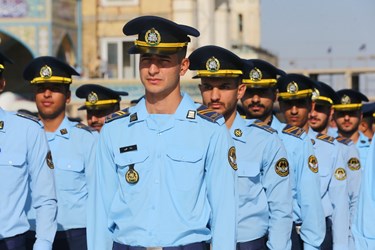 صبحگاه «عهد سربازی» در مسجد مقدس جمکران