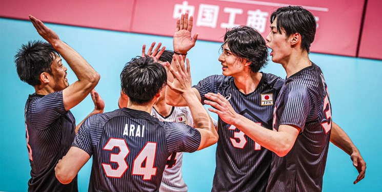 بازی‌های آسیایی| تیم دوم والیبال ژاپن، سوم شد