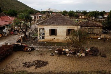Cleanup in Greece after Storm Daniel