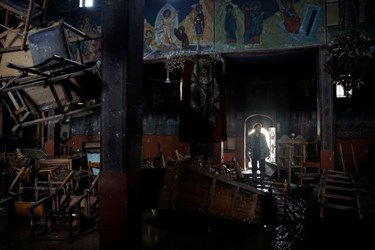 Cleanup in Greece after Storm Daniel