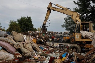 Cleanup in Greece after Storm Daniel