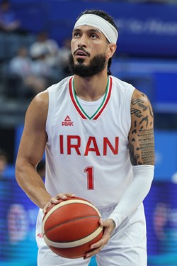 دیدار تیم ملی بسکتبال ایران مقابل تیم ملی قزاقستان 