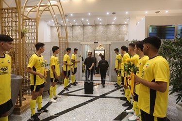 ورود تیم الاتحاد به اصفهان
