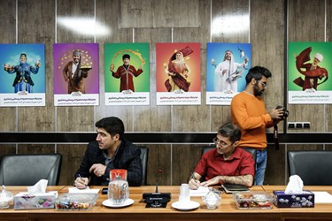 نشست خبری روستا آباد