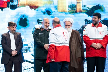 آئین تجلیل از خادمان هلال احمر در اربعین حسینی