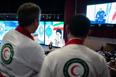آئین تجلیل از خادمان هلال احمر در اربعین حسینی
