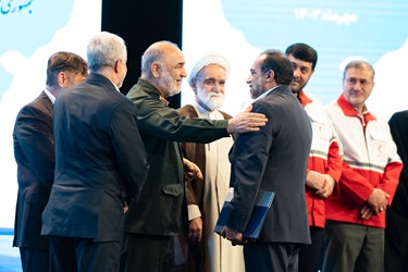 آئین تجلیل از خادمان هلال احمر در اربعین حسینی