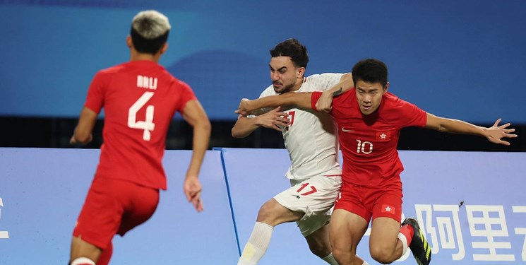 بازی‌های آسیایی| توقف یک نیمه‌ای تیم ملی امید مقابل هنگ کنگ