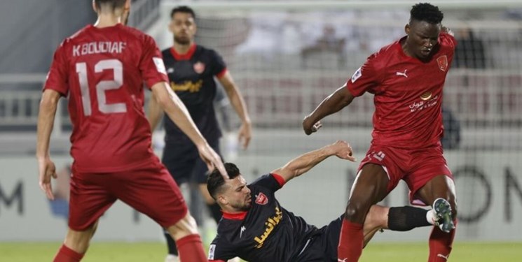 شکست الدحیل در لیگ قطر پیش از مصاف با پرسپولیس