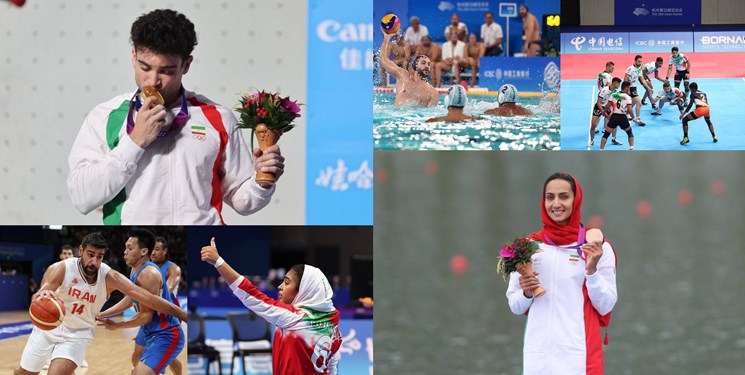 بازی‌های آسیایی| طلای ستاره سنگنوردی ایران و برنز قایقرانی در روز حذف بسکتبال