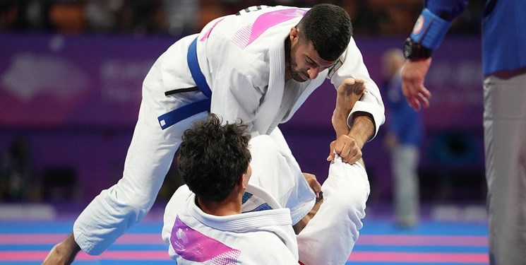 بازی‌های آسیایی| پیروزی مقتدرانه بهمن عسگری در اولین گام